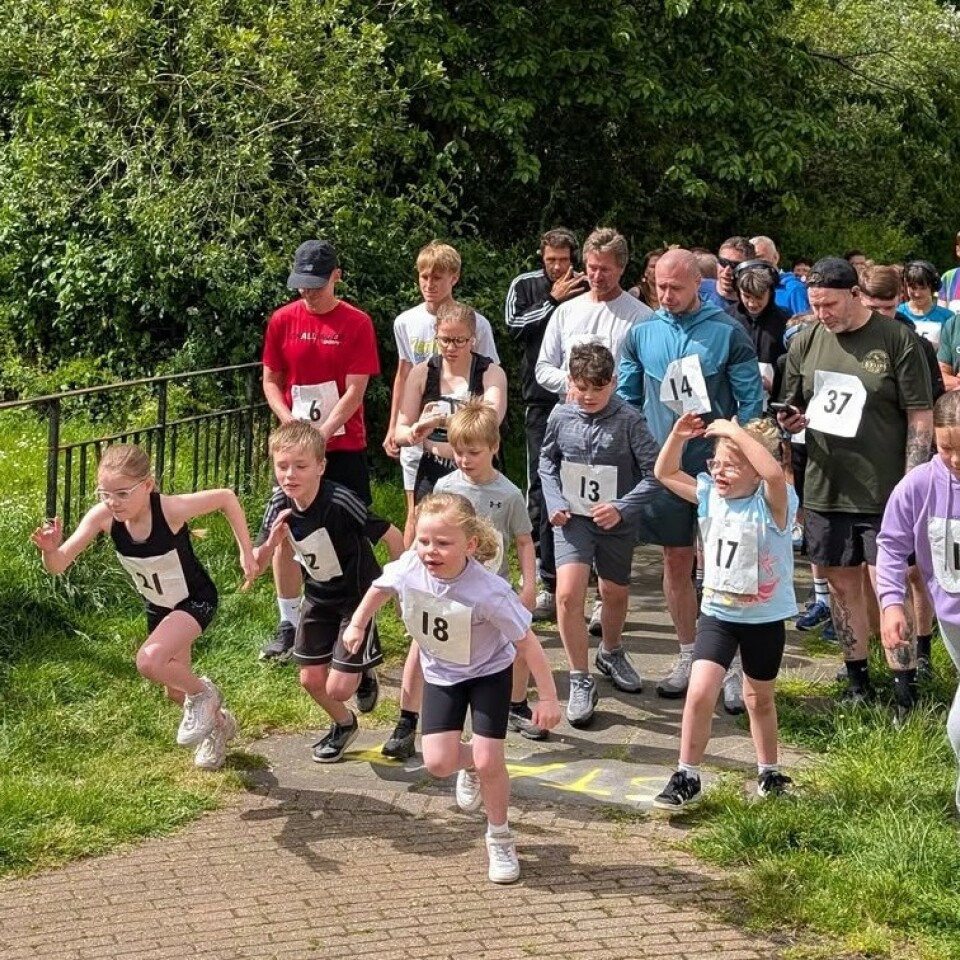 Fun run start detail